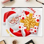 Santa Claus Happy New Year Cosmetic Bag (XXXL)