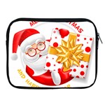 Santa Claus Happy New Year Apple iPad Zipper Case