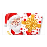 Santa Claus Happy New Year Satin Shawl