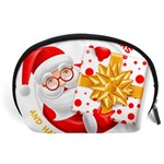 Santa Claus Happy New Year Accessory Pouch (Large)