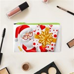 Santa Claus Happy New Year Cosmetic Bag (XS)