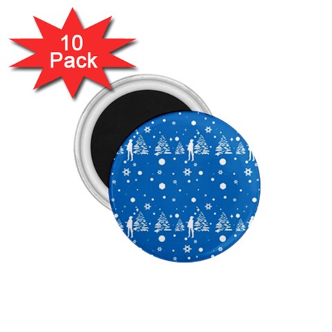 xmas0011 1.75  Magnet (10 pack)  from ArtsNow.com Front