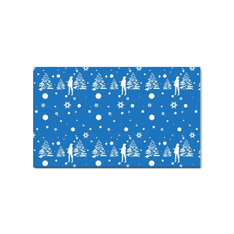 xmas0011 Sticker Rectangular (10 pack) from ArtsNow.com Front