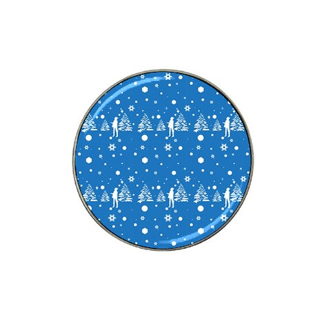 xmas0011 Hat Clip Ball Marker (4 pack) from ArtsNow.com Front