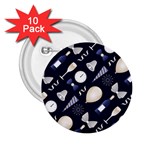 purple new years day 2.25  Button (10 pack)