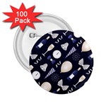 purple new years day 2.25  Button (100 pack)