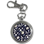 purple new years day Key Chain Watch