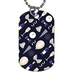 purple new years day Dog Tag (Two Sides)