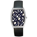 purple new years day Barrel Style Metal Watch