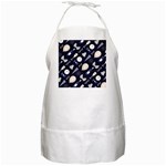 purple new years day BBQ Apron