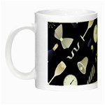 purple new years day Night Luminous Mug