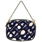 purple new years day Chain Purse (One Side)