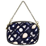 purple new years day Chain Purse (Two Sides)