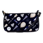 purple new years day Shoulder Clutch Bag