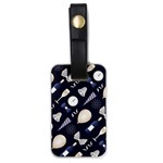 purple new years day Luggage Tag (one side)