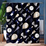 purple new years day Shower Curtain 60  x 72  (Medium)