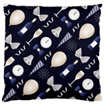 purple new years day Large Cushion Case (One Side)