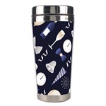 purple new years day Stainless Steel Travel Tumbler