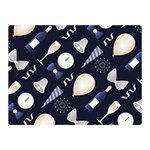 purple new years day Double Sided Flano Blanket (Mini)