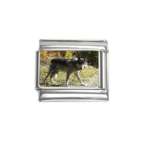 Wolf Teething Italian Charm (9mm) from ArtsNow.com Front