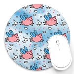 flying pigs Round Mousepad