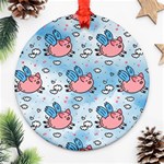 flying pigs Ornament (Round)