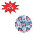 flying pigs 1  Mini Magnet (10 pack) 