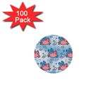 flying pigs 1  Mini Button (100 pack) 