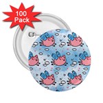 flying pigs 2.25  Button (100 pack)