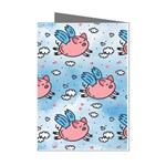 flying pigs Mini Greeting Cards (Pkg of 8)