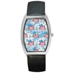 flying pigs Barrel Style Metal Watch