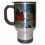 flying pigs Travel Mug (Silver Gray)