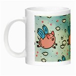 flying pigs Night Luminous Mug