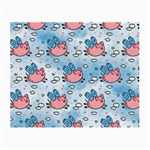 flying pigs Small Glasses Cloth