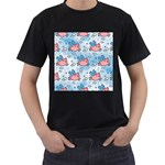 flying pigs Men s T-Shirt (Black)