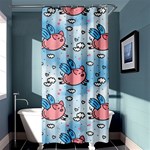 flying pigs Shower Curtain 36  x 72  (Stall)