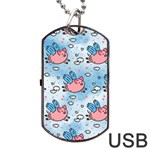 flying pigs Dog Tag USB Flash (One Side)