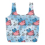 flying pigs Full Print Recycle Bag (L)