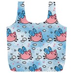 flying pigs Full Print Recycle Bag (XL)