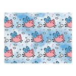 flying pigs Double Sided Flano Blanket (Mini)