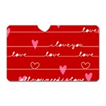 Red Love You Magnet (Rectangular)