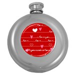 Red Love You Hip Flask (5 oz)