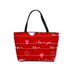 Red Love You Classic Shoulder Handbag