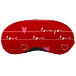 Red Love You Sleeping Mask