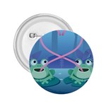 valentines day frog lovers 2.25  Button