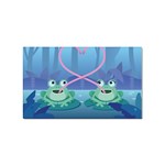 valentines day frog lovers Sticker (Rectangular)