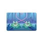 valentines day frog lovers Magnet (Name Card)