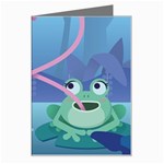 valentines day frog lovers Greeting Card