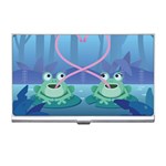 valentines day frog lovers Business Card Holder