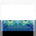 valentines day frog lovers Jigsaw Puzzle (Rectangular)